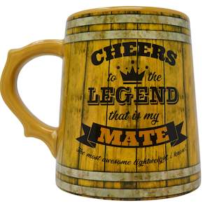 Chutneys or relishes: GENUINE GENT MUG - CHEERS MATE