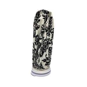 Ice Bag Reusable - Black / White Floral