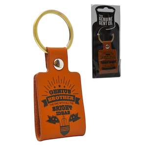 GENUINE GENT LEATHER KEY RING - BROTHER