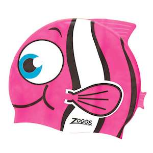 Zoggs - Swim Cap Junior - Pink Fish