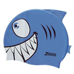 Chutneys or relishes: ZOGGS - SWIM CAP JUNIOR - BLUE SHARK