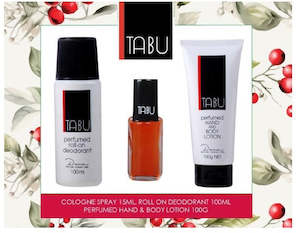 Chutneys or relishes: TABU 15ML 3 PIECE GIFTSET