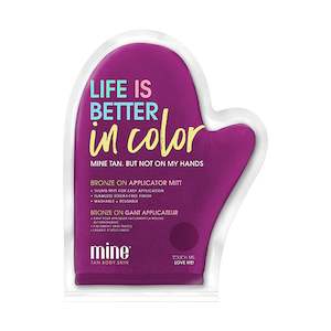 Chutneys or relishes: MINETAN - BRONZE ON APPLICATOR MITT - BETTER IN COLOR