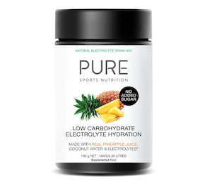 Pure Electrolyte Hydration L-carb Tub 160g - Pineapple