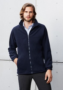 Business service: Mens Plain Micro Fleece Jacket