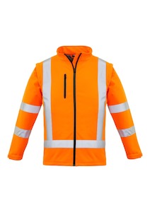 Business service: Womens Hi Vis NSW Rail X Back 2 In 1 Softshell Jacket