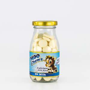 96pcs glass bottle: Milk Flavour Bites - Bottle (96)