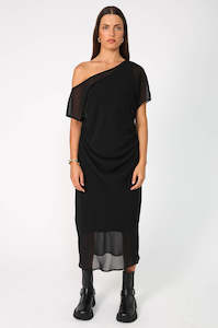 Womenswear: collide dress / black