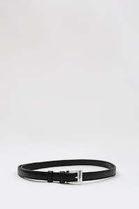 curator belt / black|silver