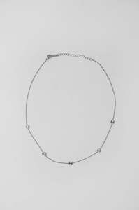 Womenswear: align necklace / silver