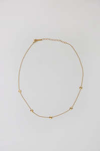 align necklace / gold