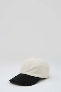 contrast cap / black|ecru