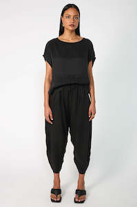 sphere pant / black