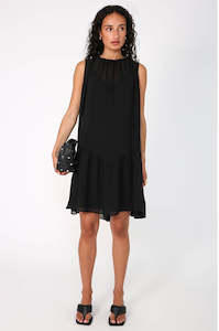 serene dress / black