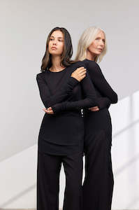 Womenswear: mesh skin / black