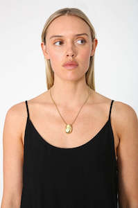 beam necklace / gold