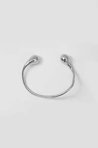 tear drop bracelet / silver