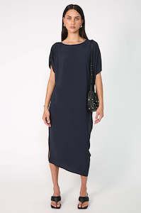 axis dress / ink navy