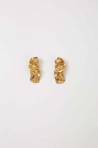 ripple earring / gold