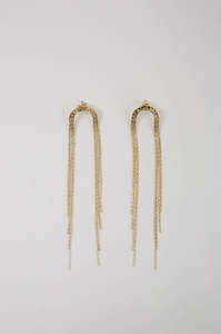 Womenswear: fall earring / gold