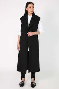 vesty trench / black