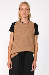 phase vest / camel marle