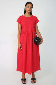 just dress / cherry red