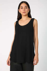 Womenswear: saviour tank / black