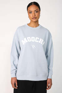 Womenswear: varsity set sweat / light blue