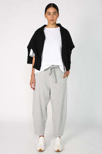 furthering track pant / grey marle