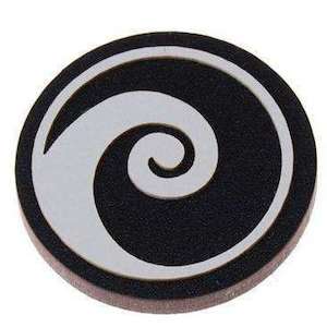 Keeper Magnet Icon Black- Koru