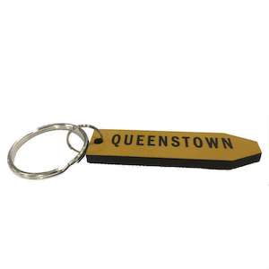 Keyring- Queenstown Sign