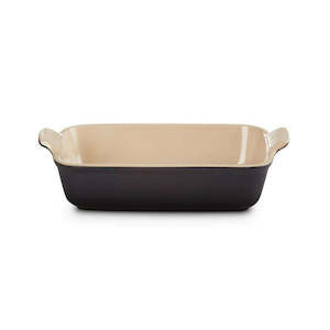 Heritage Rectangle Dish Satin Black