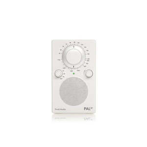 Pal BT AM/FM Bluetooth Portable Radio White/White