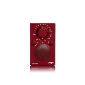 Pal BT AM/FM Bluetooth Portable Radio Red/Red