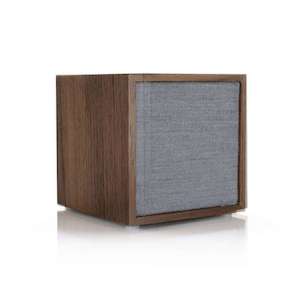 Cube Wireless Speaker Walnut