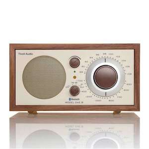 Kitchenware: Model One BT AM/FM Bluetooth Radio Walnut/Beige