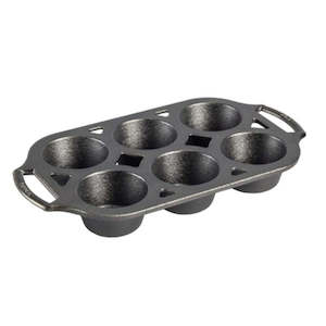 Kitchenware: Cast Iron Muffin Pan 32x18cm