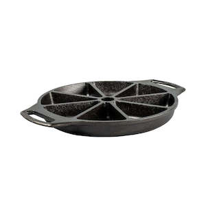 Cast Iron 8 Wedge Pan 30x23cm