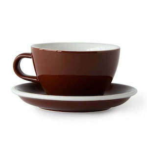 Kitchenware: Latte Cup Evo 280ml Weka Brown