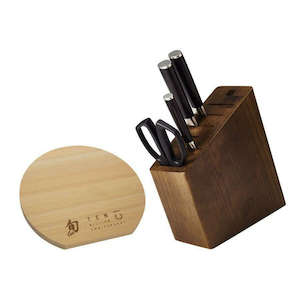 Classic 5 Piece Knife Set + FREE Hinoki Cutting Board