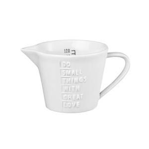 Kitchenware: Do Small Things With Great Love Measuring Jug