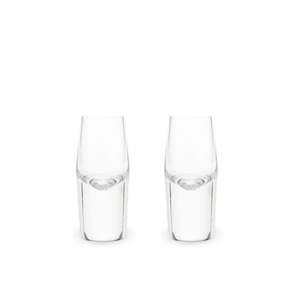 Shot Glass Raye Heavyweight Crystal Set of 2