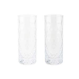 Raye Gem Highball Glasses Set of 2