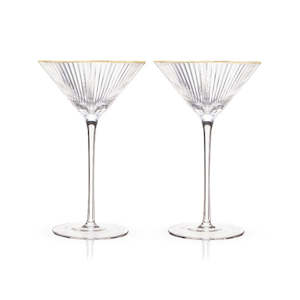 Kitchenware: Meridian Martini Glasses Set of 2