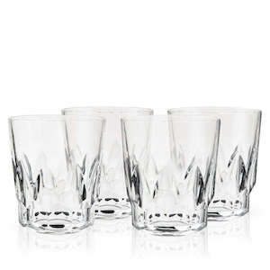 Shatterproof Acrylic DOF Tumblers Set of 4