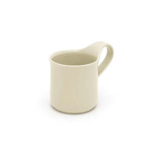 Cafe Mug Large 300ml Silky Ivory