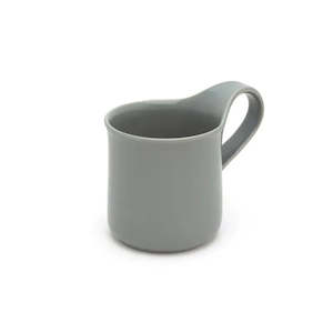 Cafe Mug Large 300ml Silky Grey Blue