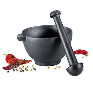 Mortar & Pestle Cast Iron Large 15cm