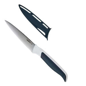 Comfort Serrated Paring Knife with Cover 10.5cm